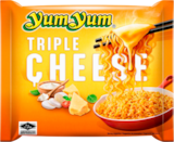 NOUILLES INSTANTANÉES TRIPLE CHEESE YUM YUM - YUM YUM en promo chez Auchan Hypermarché NOUILLES INSTANTANÉES TRIPLE CHEESE YUM YUM - YUM YUM dans le catalogue Auchan Hypermarché