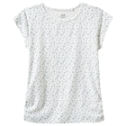 Mädchen T-Shirt mit Allover-Print bei Ernstings family im Lörrach Prospekt für 9,99 €
