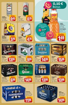 Bitburger im REWE Prospekt "Dein Markt" mit 36 Seiten (Laatzen)