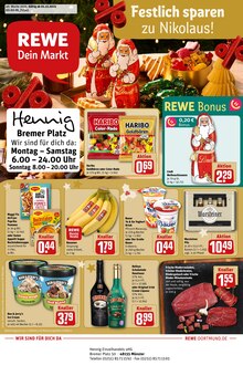 Aktueller REWE Prospekt (Münster) REWE Prospekt "Dein Markt" mit Seiten (Münster)