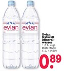Aktuelles Naturell Mineralwasser Angebot bei E center in Mannheim ab 0,89 €