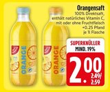Orangensaft mit Fruchtfleisch von  im aktuellen EDEKA Prospekt für 2,00 €