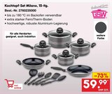 Kochtopf-Set Milano, 15-tlg. im Netto Marken-Discount Prospekt Kochtopf-Set Milano, 15-tlg. von GSW im aktuellen Netto Marken-Discount Prospekt für 59,99 €