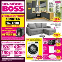 Couch im SB Möbel Boss Prospekt "BOCK AUF NEU - BOCK AUF GÜNSTIG!" mit 12 Seiten (Mainz)