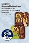 Magnum Multipackung von Langnese im aktuellen V-Markt Prospekt für 2,49 €