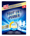 Tablettes lave-vaisselle tout en 1 - W5 en promo chez Lidl Saint-Dizier à 4,19 €