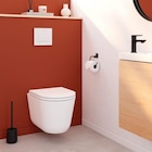 Promo Pack WC suspendu avec cuvette sans bride effet Vortex Luvia et bâti universel Siamp à 199,90 € dans le catalogue Castorama à Chambray-lès-Tours