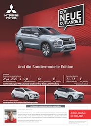 Mitsubishi Prospekt: "Mitsubishi Angebote", 8 Seiten, 22.03.2025 - 19.04.2025