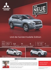 Aktueller Mitsubishi Werkstatt & Auto Prospekt in Oranienbaum und Umgebung, "Mitsubishi Angebote" mit 8 Seiten, 22.03.2025 - 19.04.2025