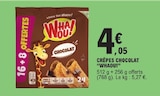 Crêpes Chocolat - WHAOU! - E.Leclerc Crêpes Chocolat - WHAOU! à 4,05 € dans le catalogue E.Leclerc
