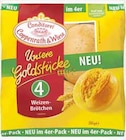 Unsere Goldstücke Weizenbrötchen Angebot im WEZ Prospekt Unsere Goldstücke Weizenbrötchen im WEZ Prospekt zum Preis von 0,79 €