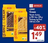 Cream Dark Choco von Leibniz für 1,49 € bei ALDI SÜD im Angebot Cream Dark Choco von Leibniz im aktuellen ALDI SÜD Prospekt