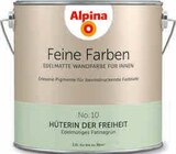 Feine Farben im Angebot bei Hagebaumarkt in Stralsund Feine Farben Angebote von Alpina bei Hagebaumarkt Stralsund für 32,99 €