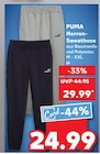 Herren-Sweathose von PUMA für 24,99 € bei Kaufland im Angebot Herren-Sweathose von PUMA im aktuellen Kaufland Prospekt