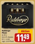 Pilsner Angebote von Radeberger bei REWE Fürth für 11,49 €