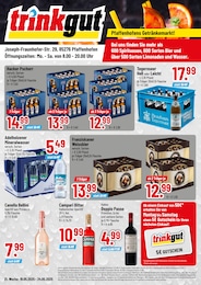 Trinkgut Prospekt für Wolnzach: "Pfaffenhofens Getränkemarkt!", 4 Seiten, 19.05.2025 - 24.05.2025