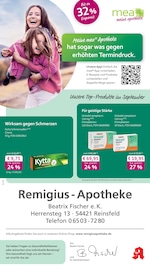 mea - meine apotheke Apotheken Prospekt der aktuellen Woche mit 4 Seiten, gültig von 01.09.2026 bis 30.09.2026, in Reinsfeld und Umgebung Aktueller mea - meine apotheke Apotheken Prospekt in Reinsfeld und Umgebung, "Unsere September-Angebote" mit 4 Seiten, 01.09.2026 - 30.09.2026