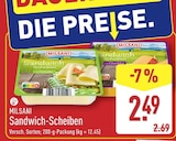 Sandwich-Scheiben mit Gouda von Milsani im aktuellen ALDI Nord Prospekt