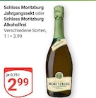 Jahrgangssekt Angebote von Schloss Moritzburg bei GLOBUS Rostock für 2,99 €