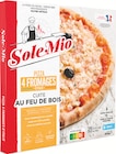 Pizza 4 Fromages cuite au feu de bois - SOLE MIO en promo chez Intermarché Contact Pizza 4 Fromages cuite au feu de bois - SOLE MIO dans le catalogue Intermarché Contact