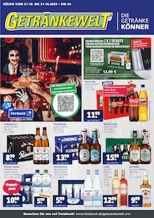 Coca Cola im aktuellen Getränkewelt Prospekt (Hilden) Coca Cola im Getränkewelt Prospekt "DIE GETRÄNKEKÖNNER" mit 4 Seiten (Hilden)