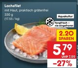 Aktuelles Lachsfilet Angebot bei Netto Marken-Discount in Magdeburg ab 5,79 €