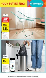Poubelle en promo dans le catalogue Carrefour Market à la page 10