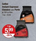 Instant Espresso Classico Angebote von Cellini bei V-Markt Regensburg für 5,99 €