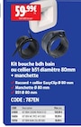 Kit bouche bdh bain ou cellier b51 diamètre 80mm + manchette - Screwfix à Taverny Kit bouche bdh bain ou cellier b51 diamètre 80mm + manchette en promo chez Screwfix Taverny à 59,99 €