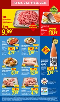 Hackfleisch im aktuellen Lidl Prospekt (Braunschweig) Hackfleisch im Lidl Prospekt "LIDL LOHNT SICH" mit 71 Seiten (Braunschweig)