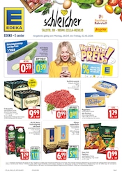 Bier im EDEKA Prospekt in Suhl Aktueller EDEKA Prospekt mit Bier, "Wir lieben Lebensmittel!", Seite 1