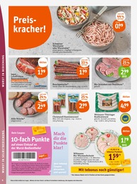 tegut Thueringer Rostbratwurst im Prospekt 