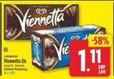 Viennetta Eis im Angebot bei WEZ in Löhne Viennetta Eis Angebote von Langnese bei WEZ Löhne für 1,11 €