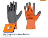 Arbeitshandschuhe im Angebot bei Action in Bielefeld Arbeitshandschuhe Angebote von Werckmann bei Action Bielefeld für 0,85 €