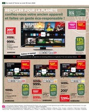 Samsung Angebote im Prospekt "Restez connecté à vos envies" von Carrefour auf Seite 6