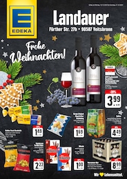 EDEKA Prospekt für Fürth: "Frohe Weihnachten!", 2 Seiten, 16.12.2024 - 21.12.2024