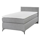 Boxspringbett  grau Liegefläche B/L: ca. 100x200 cm bei POCO im Pforzheim Prospekt für 699,99 €