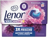 All in 1 Pods Colorwaschmittel von Lenor für 4,49 € bei REWE im Angebot All in 1 Pods Colorwaschmittel von Lenor im aktuellen REWE Prospekt