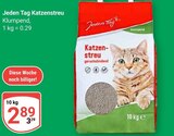 Katzenstreu im Angebot bei GLOBUS in Neustadt Katzenstreu Angebote von Jeden Tag bei GLOBUS Neustadt für 2,89 €