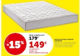 Matelas Extra Confort 140x90cm en promo chez Super U Saint-Priest à 149,00 €