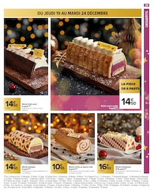 Promo Bûche Glacée dans le catalogue Carrefour Market du moment à la page 31