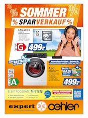 Fernseher im expert Prospekt in Oberkirch Aktueller expert Prospekt mit Fernseher, "Top Angebote", Seite 1