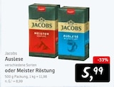 Aktuelle Jacobs Angebote bei Konsum in Dresden Aktuelles Auslese Angebot bei Konsum in Dresden ab 5,99 €
