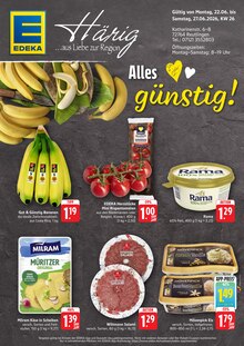 Rama im aktuellen EDEKA Prospekt (Reutlingen) Rama im EDEKA Prospekt "Aktuelle Angebote" mit 2 Seiten (Reutlingen)