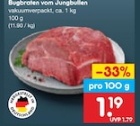 Bugbraten vom Jungbullen für 1,19 € bei Netto Marken-Discount im Angebot Bugbraten vom Jungbullen im aktuellen Netto Marken-Discount Prospekt