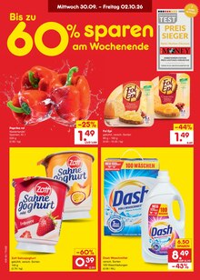 Vollwaschmittel im Netto Marken-Discount Prospekt "Aktuelle Angebote" mit 72 Seiten (Dresden)