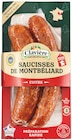 Saucisses de Montbéliard à Colruyt dans Loisy
