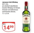 Aktuelle Whiskey Angebote bei GLOBUS in Offenbach (Main) Aktuelles Irish Whiskey Angebot bei GLOBUS in Offenbach (Main) ab 14,99 €