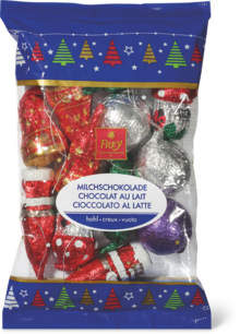 Migros France Marignier - Figurines creuses assorties pour sapin de Noël Promo Figurines creuses assorties pour sapin de Noël dans le catalogue Migros France "Chocolatez votre Noël !" à Marignier