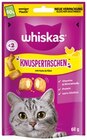 Knuspertaschen Huhn Angebote von Whiskas bei REWE Leverkusen für 0,99 €